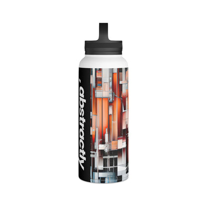 Vera Lockwood - Strong Force, Abstractly - Stainless Steel Water Bottle