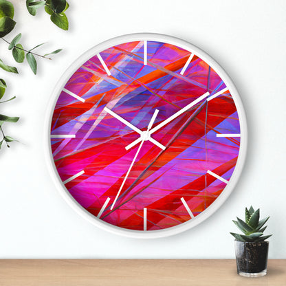 Isabel Kowalski - Air Resistance Force, Abstractly - Wall Clock