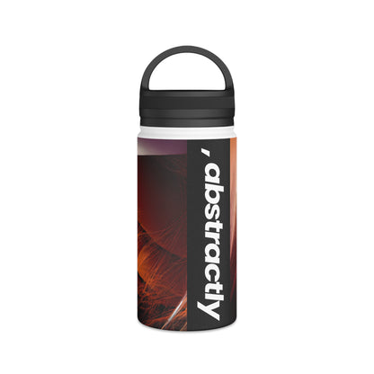 Leonard Frohman - Strong Force, Abstractly - Stainless Steel Water Bottle