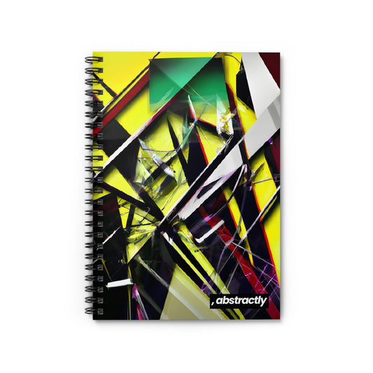 Audrey Rasmussen - Applied Force, Abstractly - Spiral Notebook