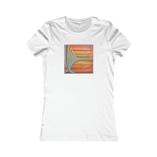 Lawrence Rosenfield - Spring Force, Abstractly - Ladies' Cut Tee