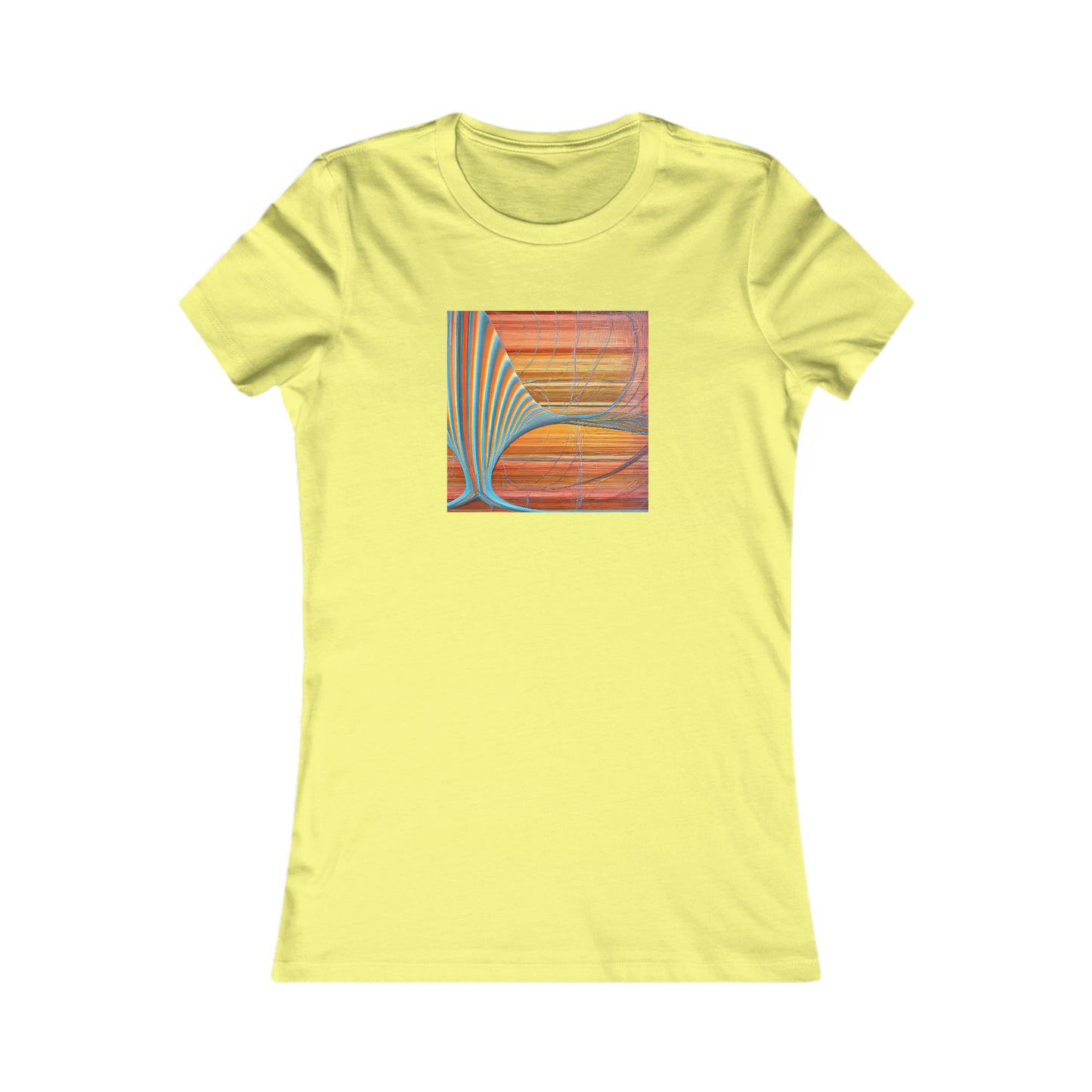 Lawrence Rosenfield - Spring Force, Abstractly - Ladies' Cut Tee