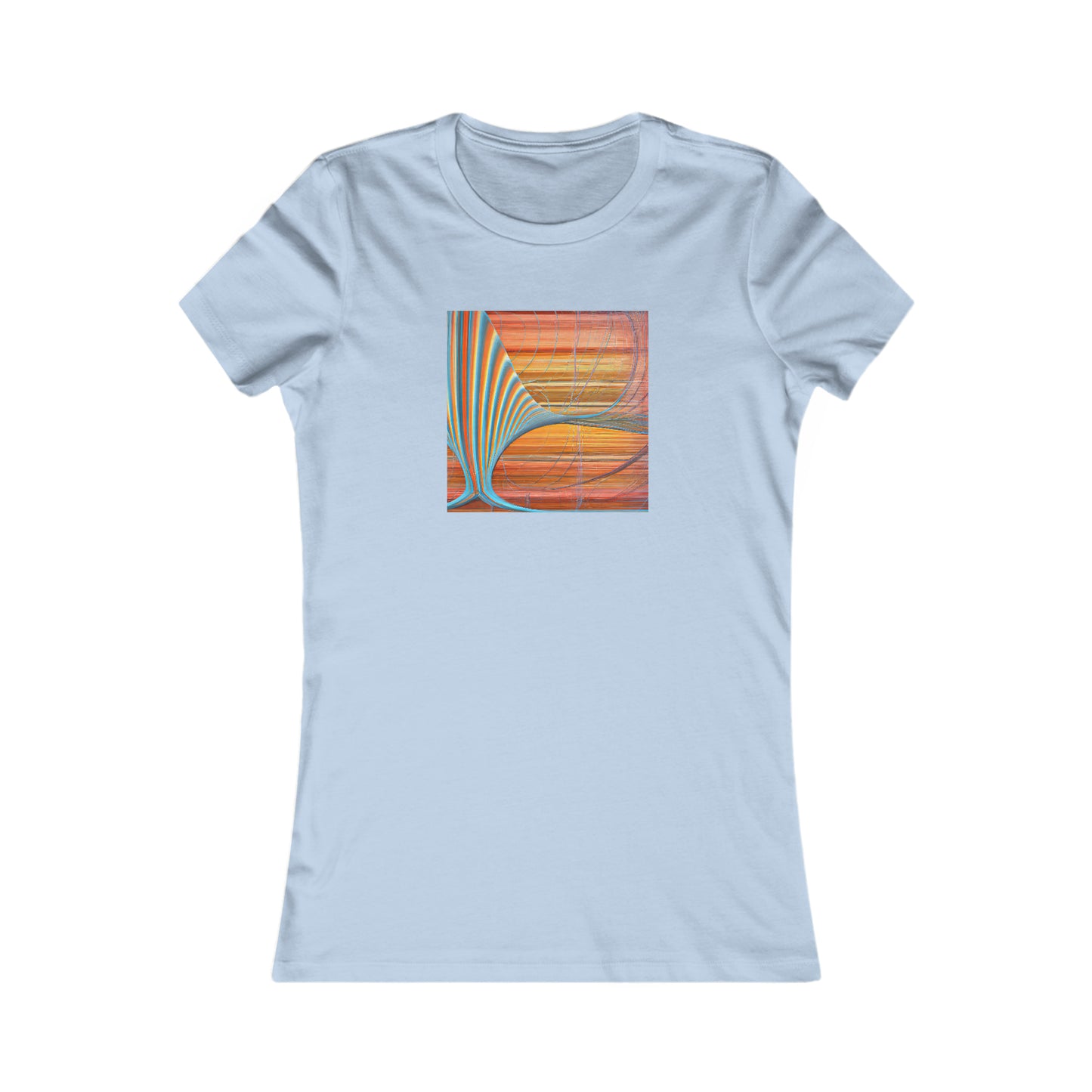 Lawrence Rosenfield - Spring Force, Abstractly - Ladies' Cut Tee