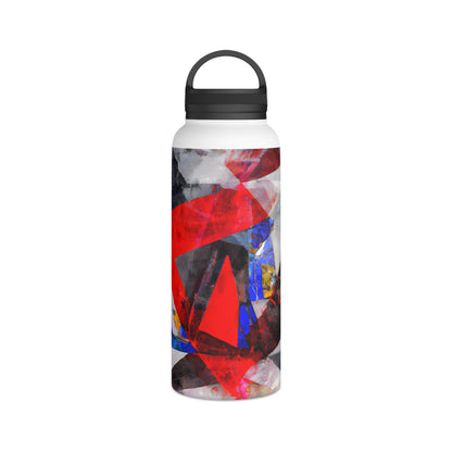 William Kerrigan - Friction Force, Abstractly - Stainless Steel Water Bottle