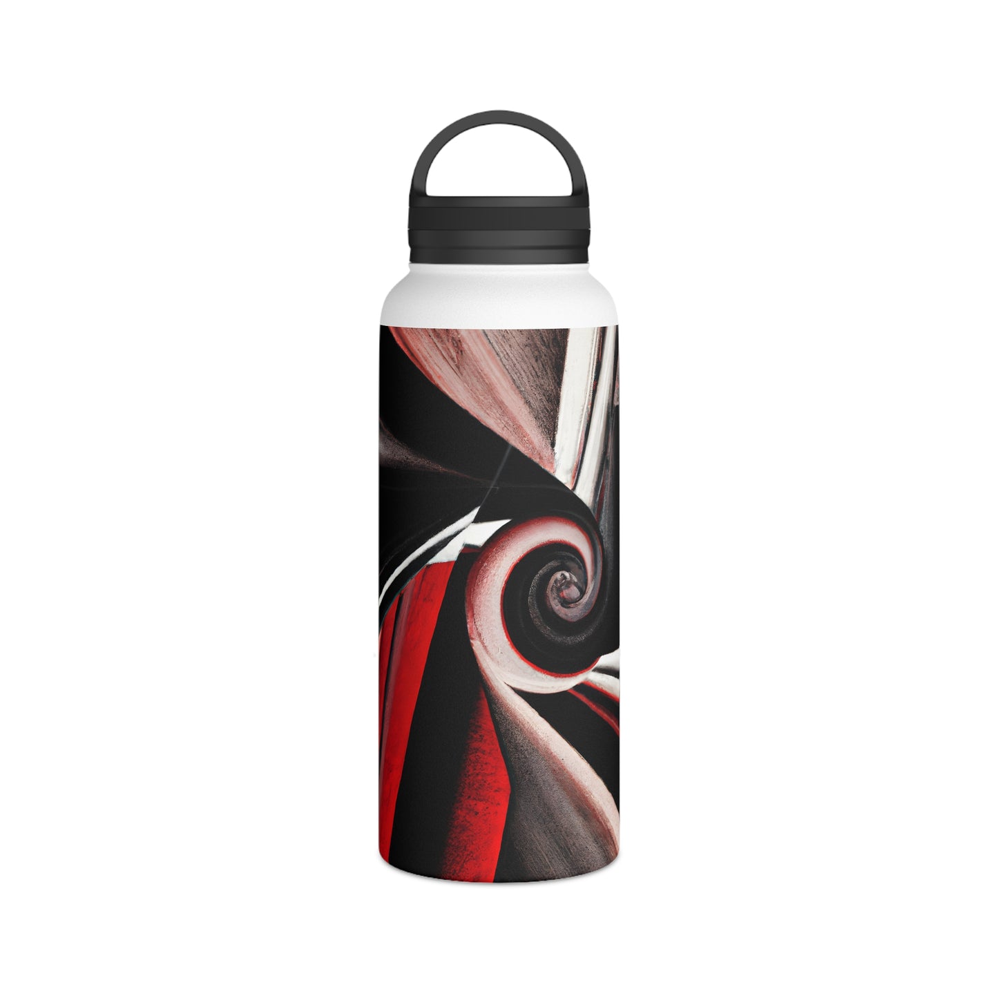 Louisa Eisenberg - Tension Force, Abstractly - Stainless Steel Water Bottle