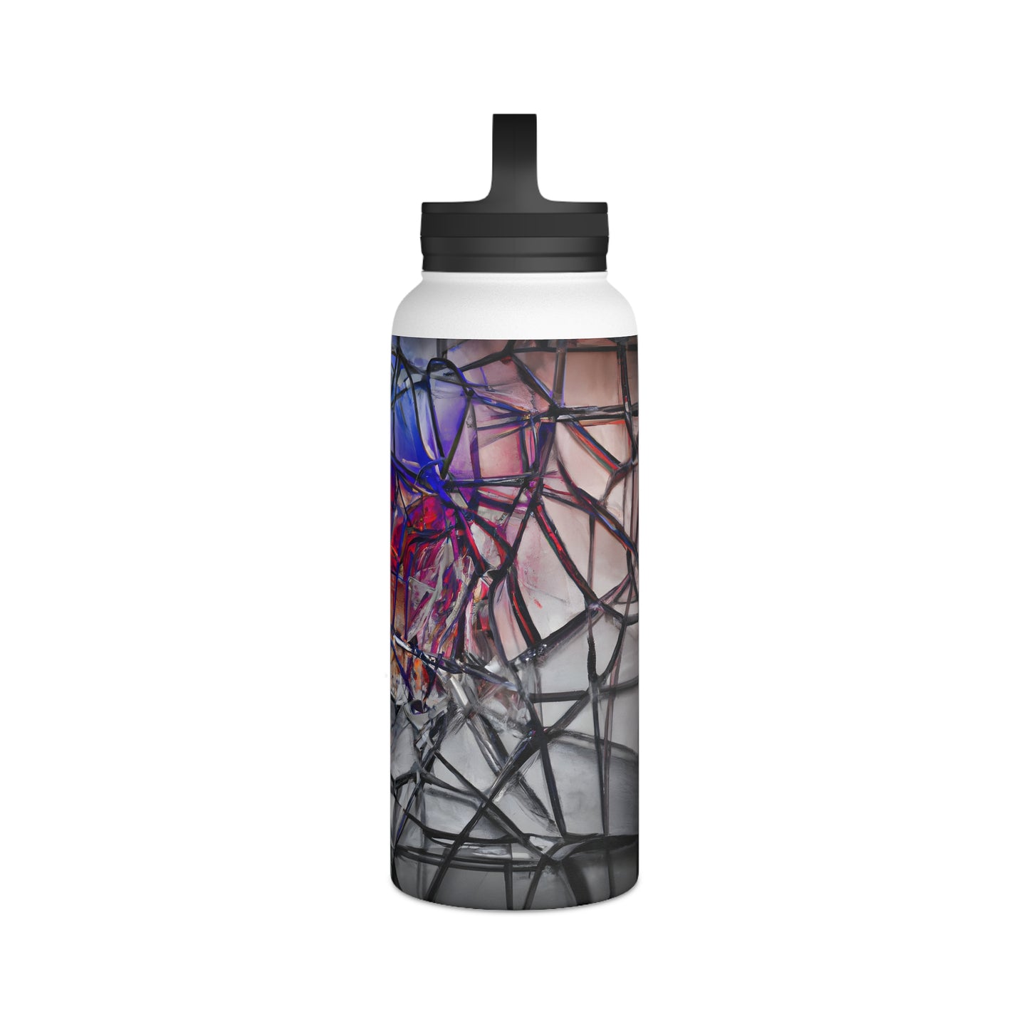 Elise Harrington - Tension Force, Abstractly - Stainless Steel Water Bottle