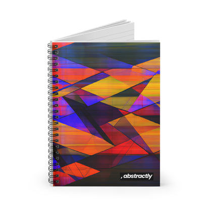 Eloise Franklin - Gravity Force, Abstractly - Spiral Notebook