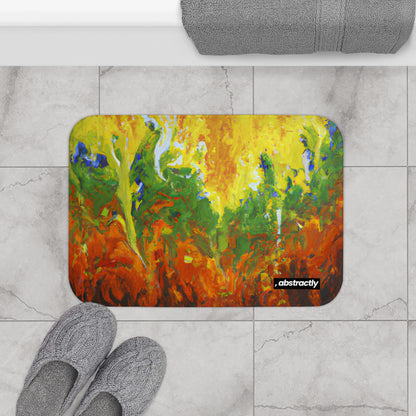 Frigivenium Crystal - Chemistry, Abstractly - Bath Mat