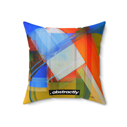 Charles Hargrove - Normal Force, Abstractly - Faux Suede Throw Pillow