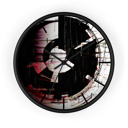 Theodore Rosenberg - Tension Force, Abstractly - Wall Clock