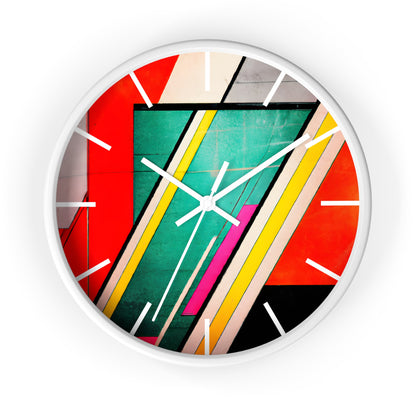 Lillian Rutherford - Gravity Force, Abstractly - Wall Clock