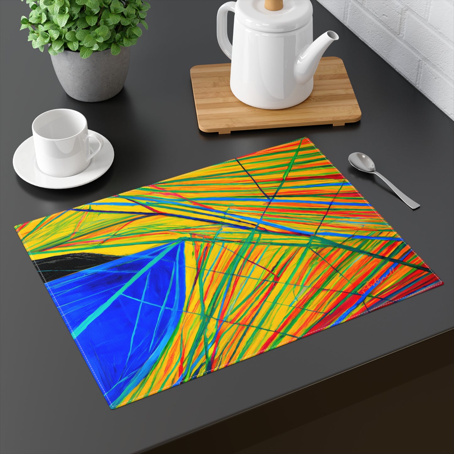 Gerald Michelson - Electric Force, Abstractly - Placemat