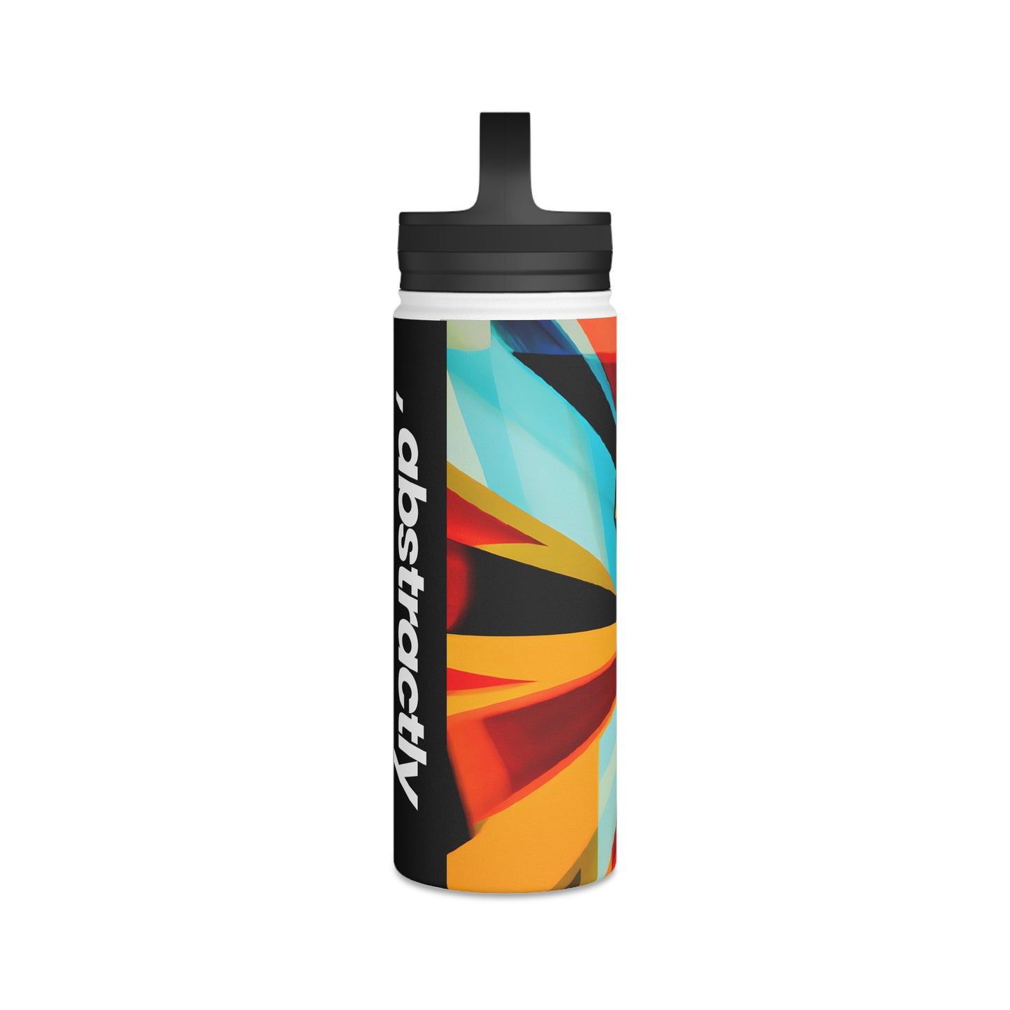 Oliver Lancaster - Electric Force, Abstractly - Stainless Steel Water Bottle