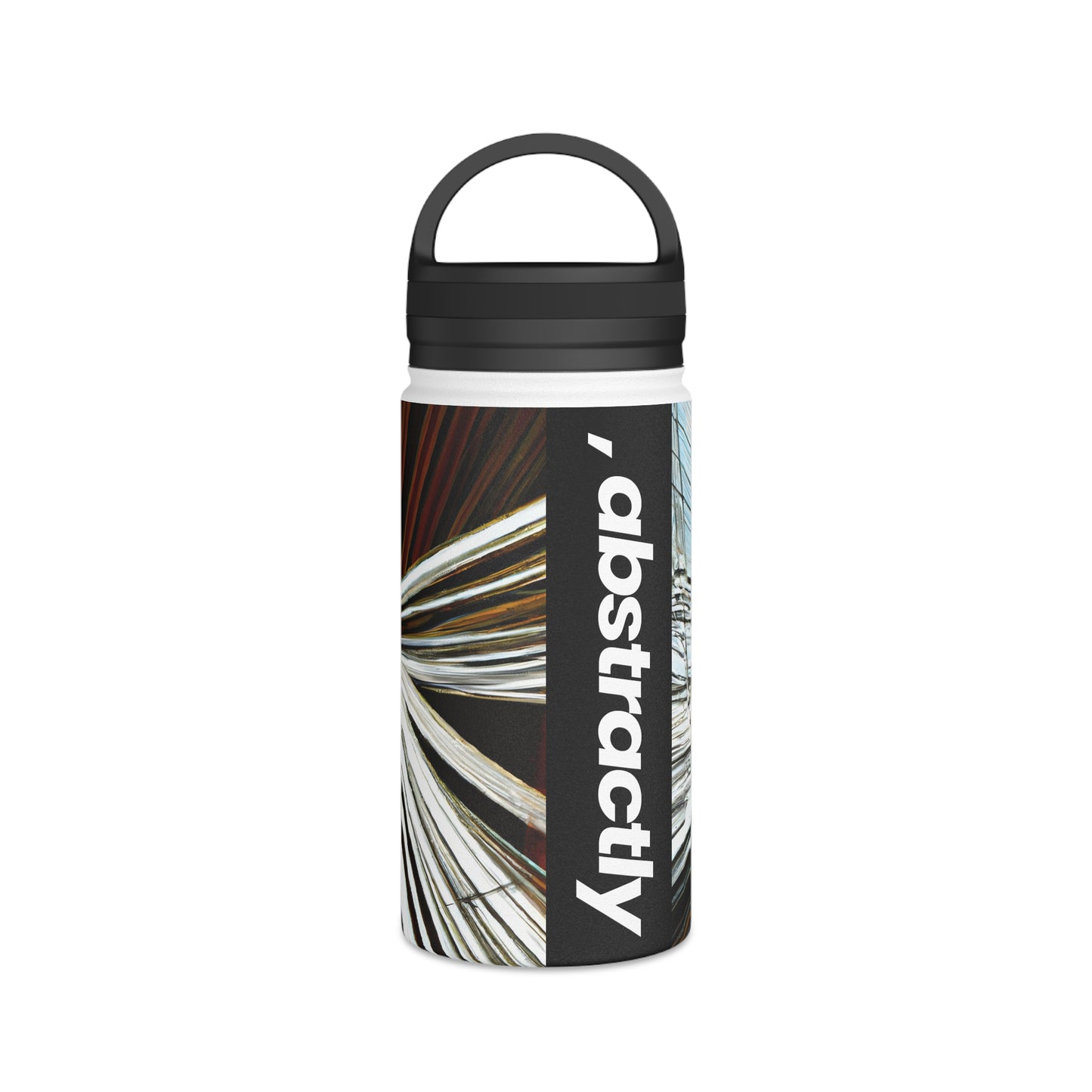 Stanley Holtzman - Strong Force, Abstractly - Stainless Steel Water Bottle