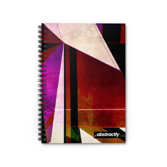 Fiona Hubble - Applied Force, Abstractly - Spiral Notebook