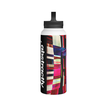 Herbert Steinberg - Air Resistance Force, Abstractly  - Stainless Steel Water Bottle