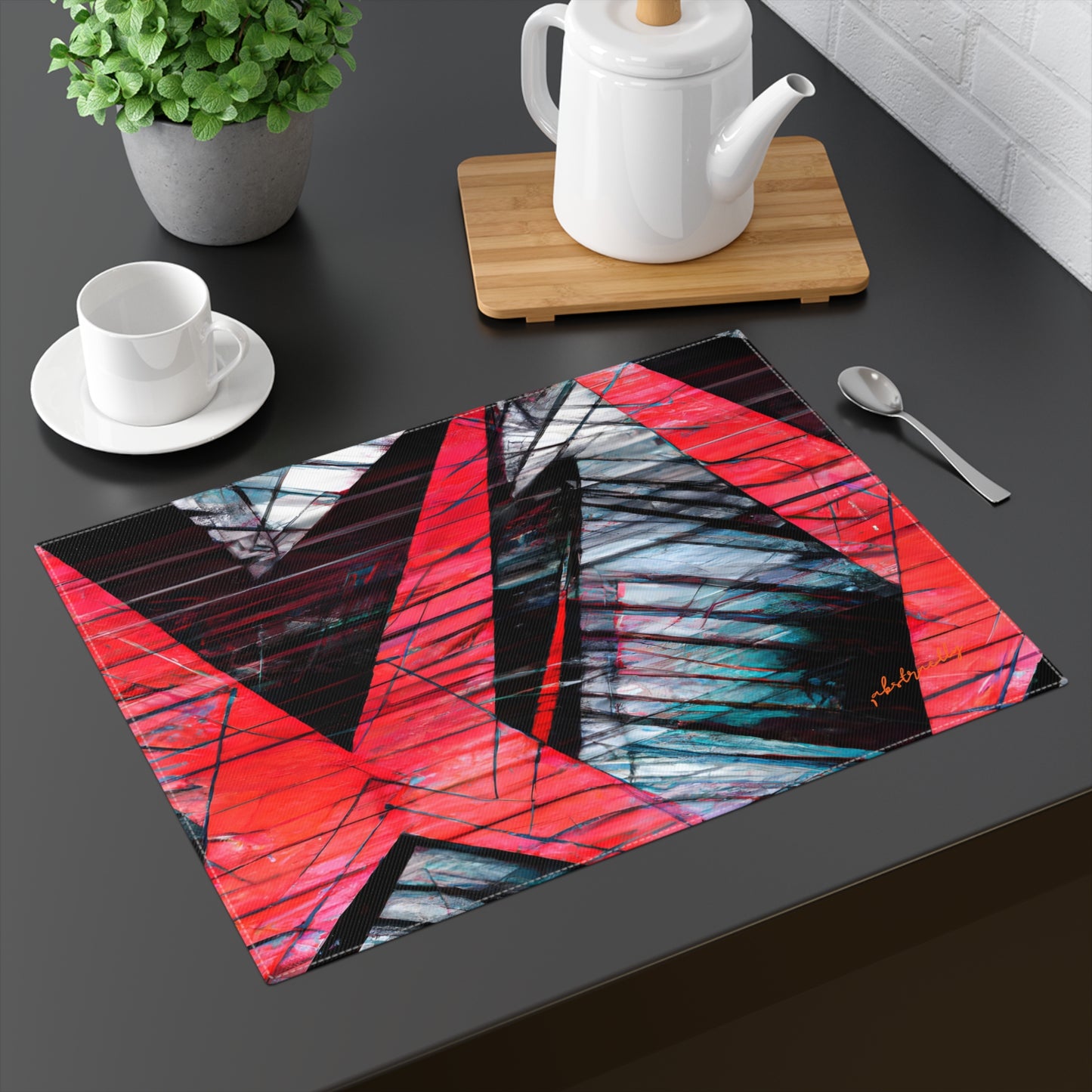 Caroline Burnett - Electric Force, Abstractly - Placemat