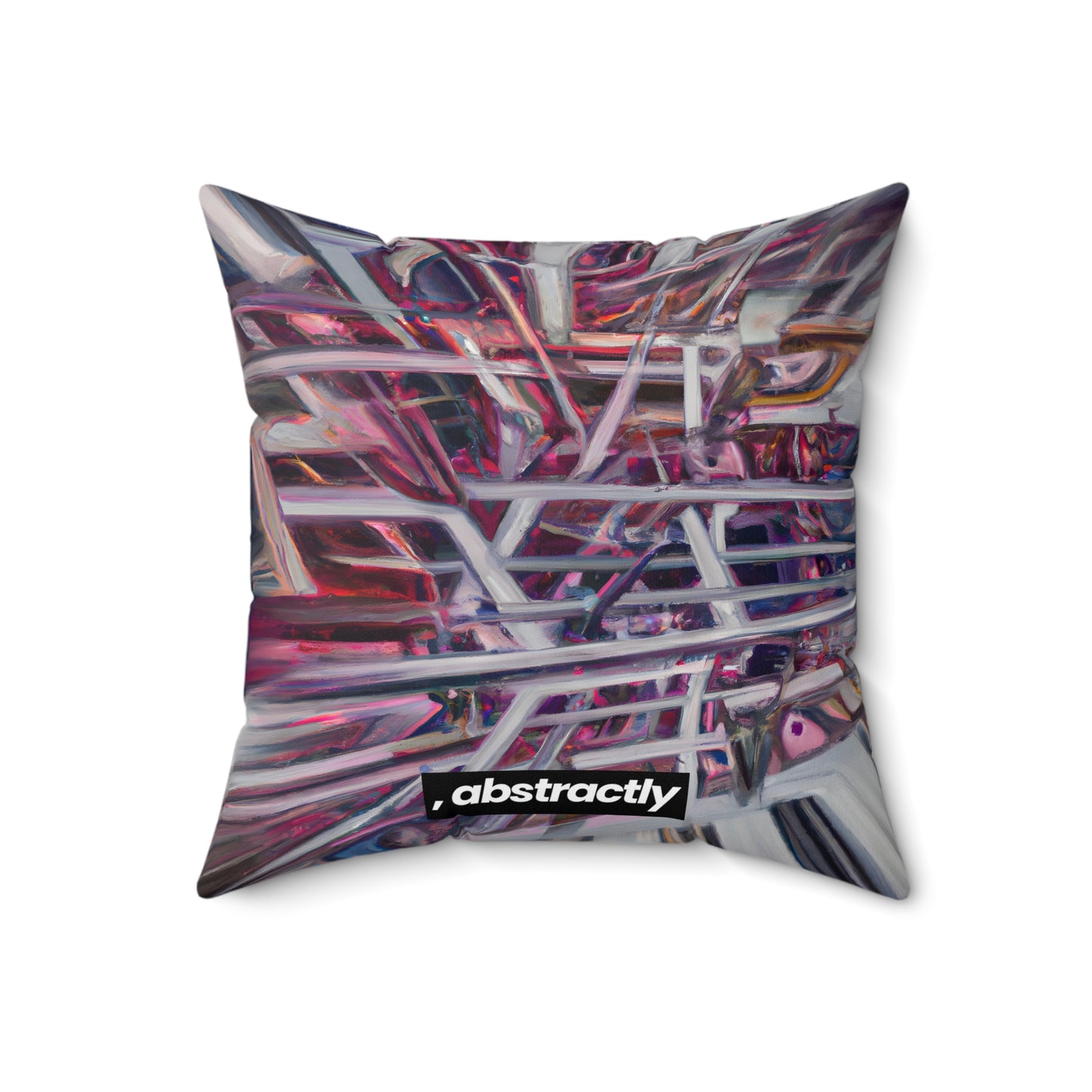 Francis Thorne - Normal Force, Abstractly - Faux Suede Throw Pillow