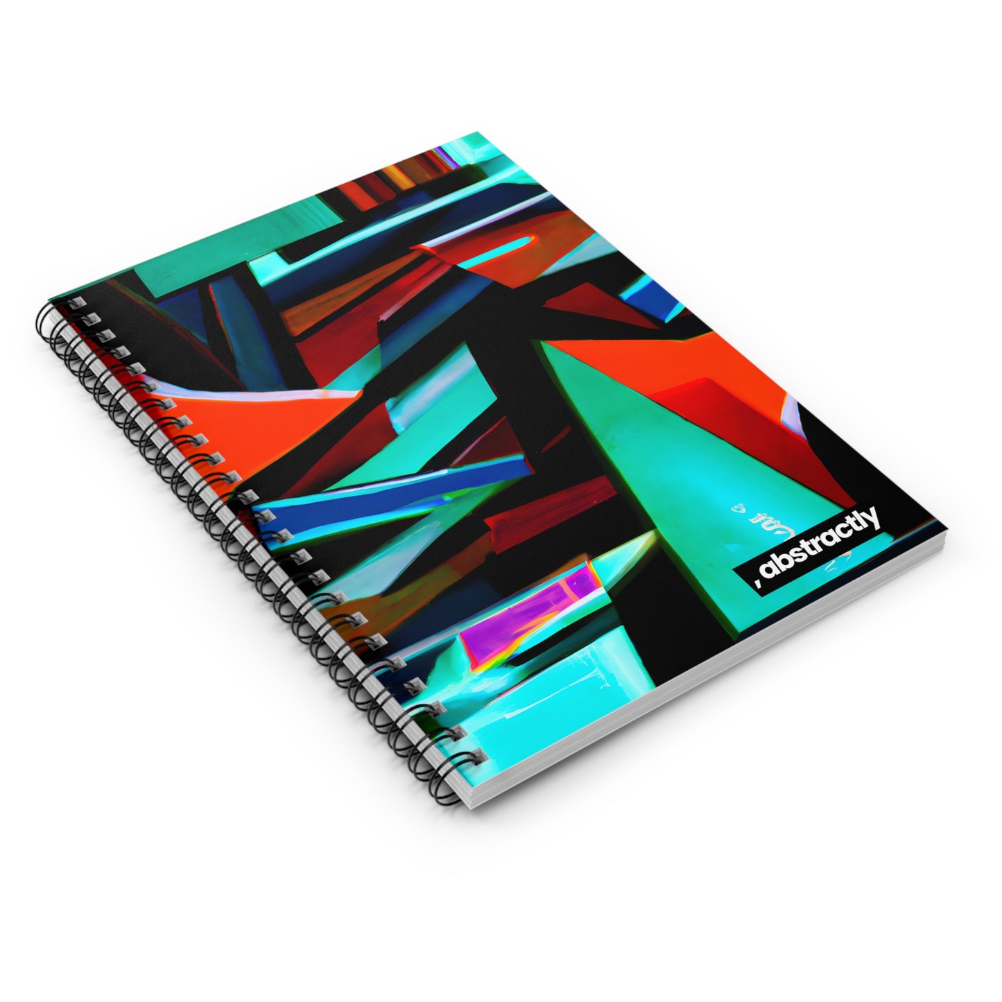 Betty Hawking - Friction Force, Abstractly - Spiral Notebook