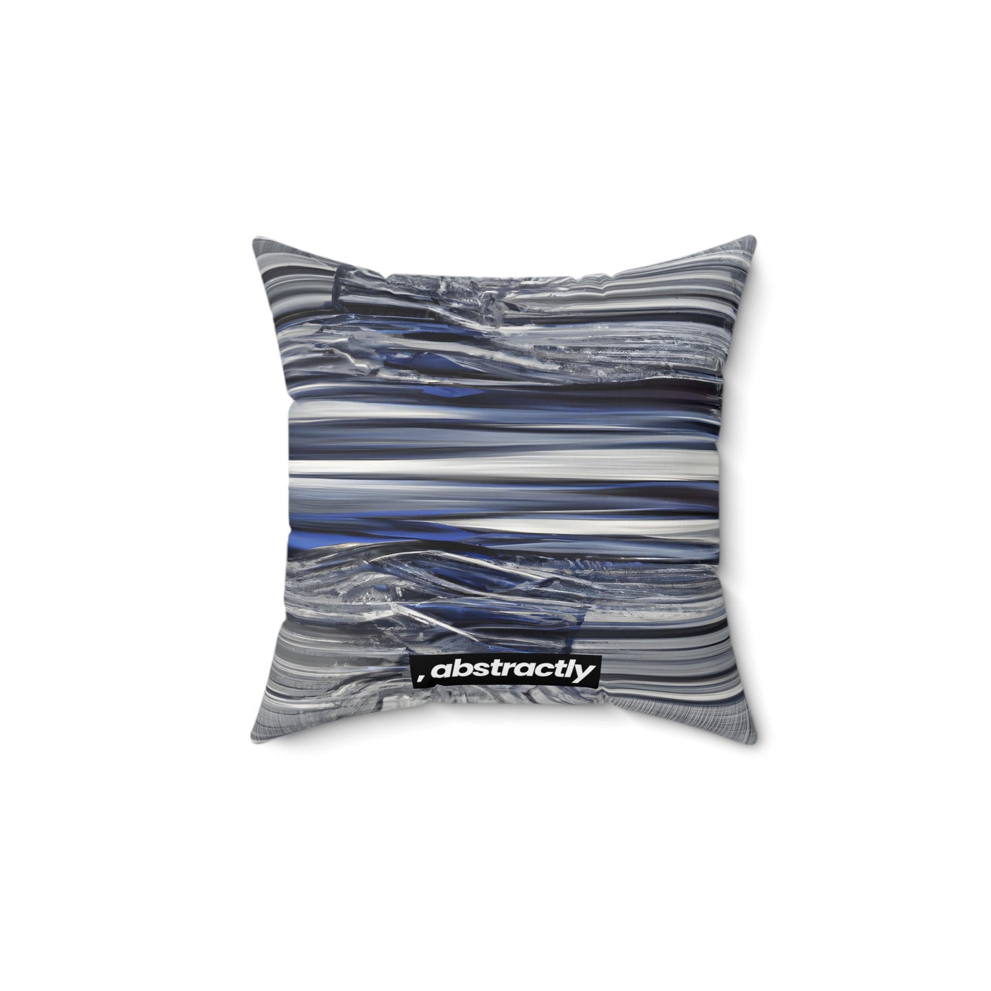 Victoria Eisenhardt - Spring Force, Abstractly - Faux Suede Throw Pillow