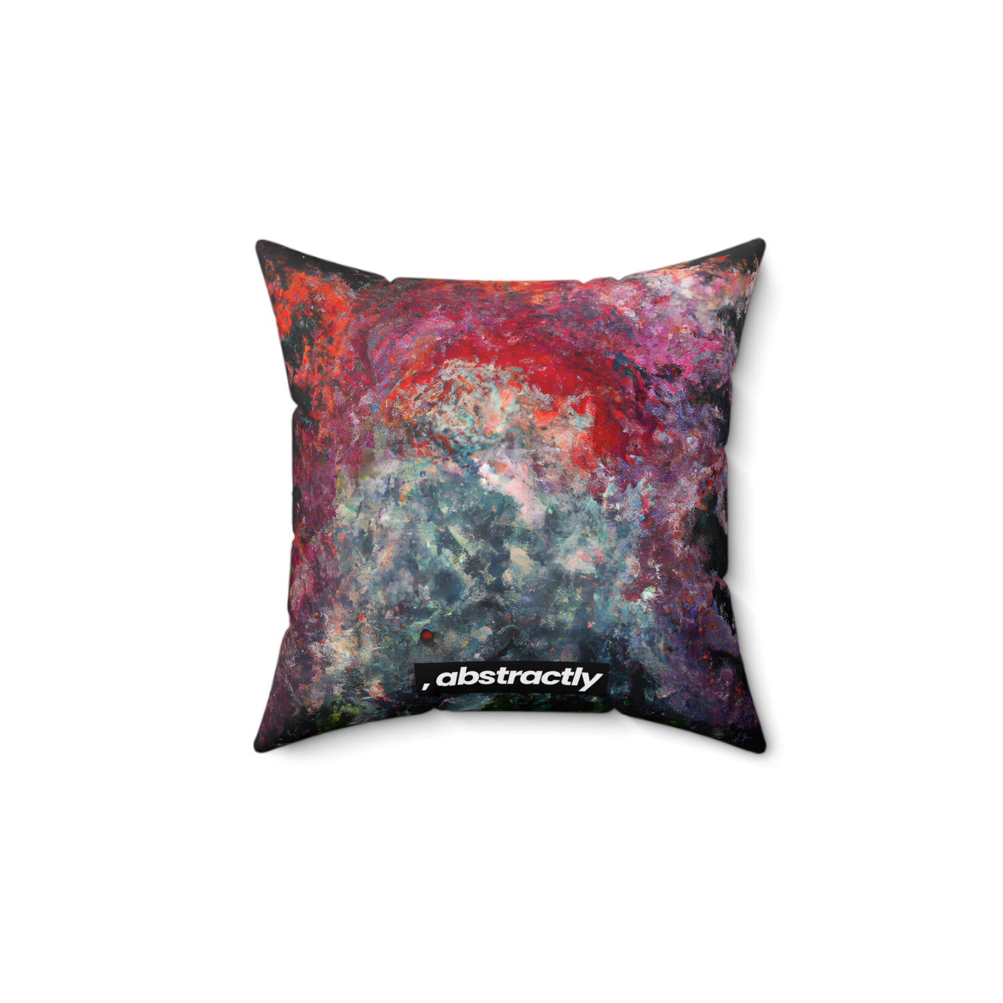 Luminion Crystalloid - Chemistry, Abstractly - Faux Suede Throw Pillow