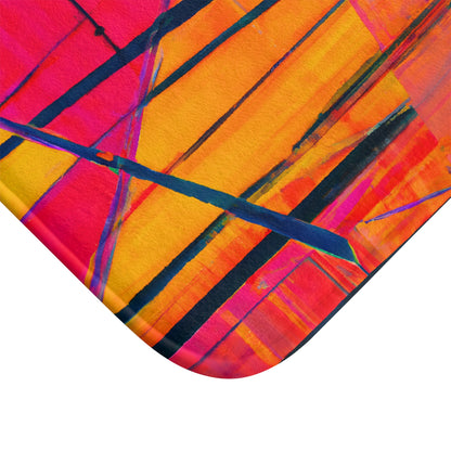 Alice Feldman - Electric Force, Abstractly - Bath Mat