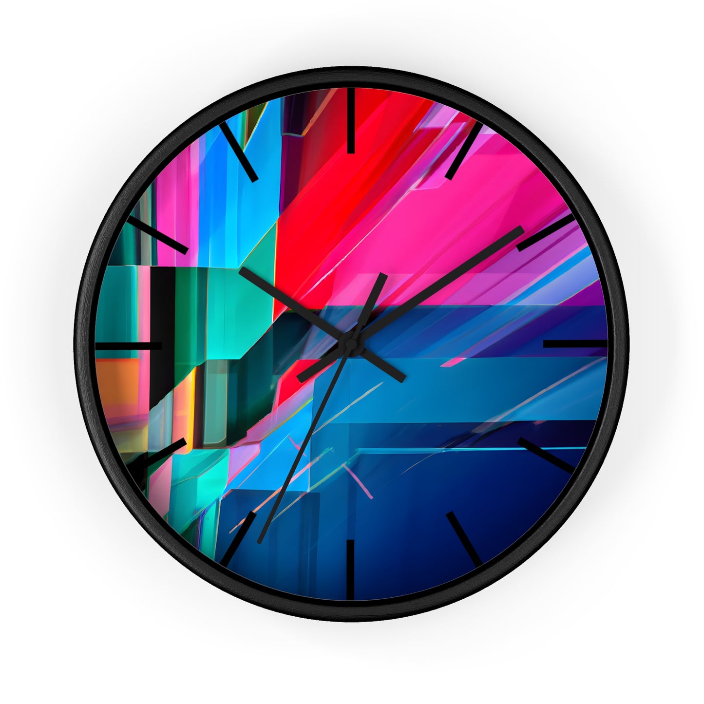 Helen Kaplan - Air Resistance Force, Abstractly - Wall Clock