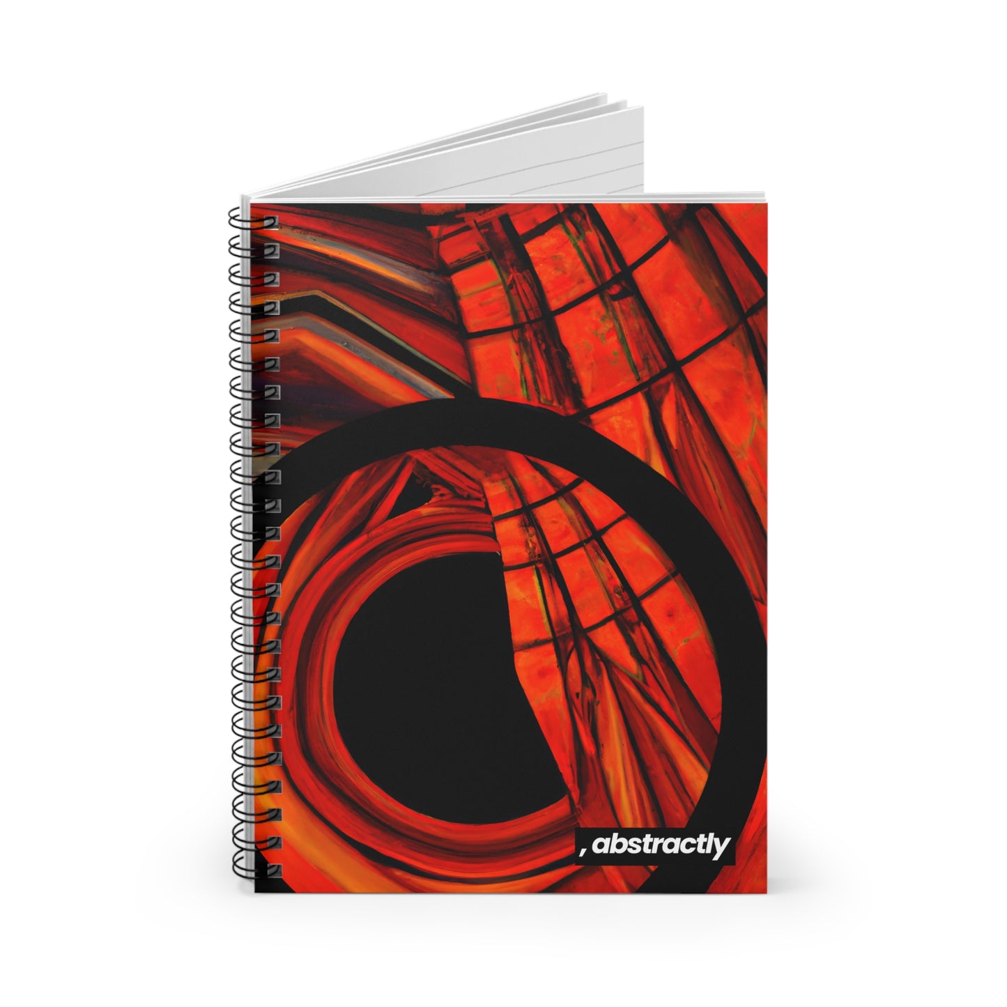 Kathleen Sterling - Tension Force, Abstractly - Spiral Notebook