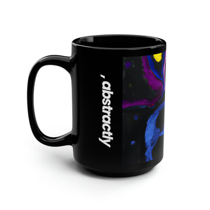 Zephyrium Oxide - Chemistry, Abstractly - Black Ceramic Mug 15oz