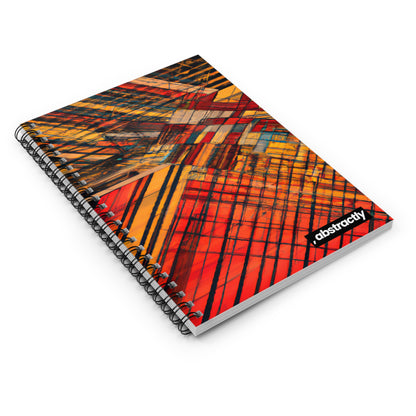 Milo Radcliffe - Strong Force, Abstractly - Spiral Notebook