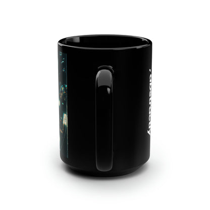 Pinnacle Assurance - Debit, Abstractly - Black Ceramic Mug 15oz