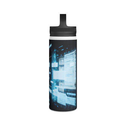 Silver Crest Financial - Debit, Abstractly - Stainless Steel Water Bottle