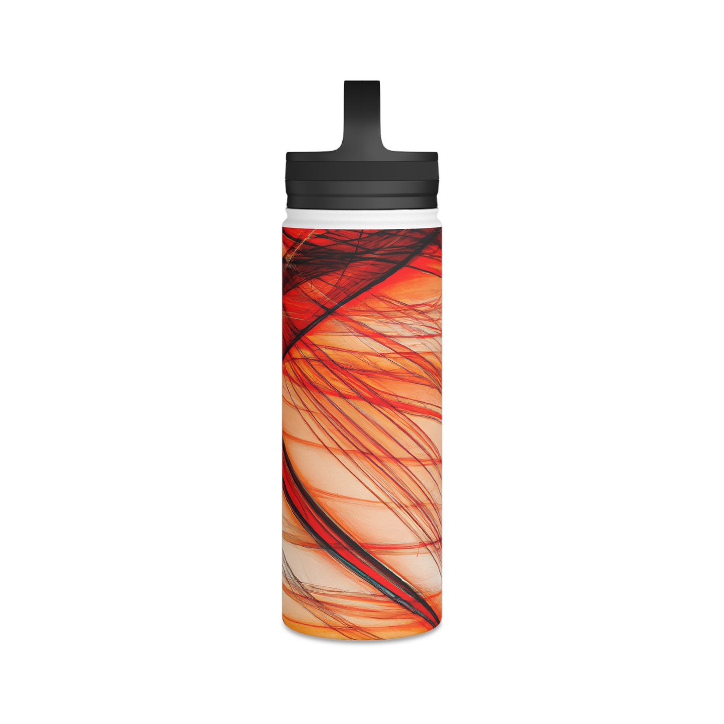 Ellis Rothman - Magnetic Force, Abstractly - Stainless Steel Water Bottle