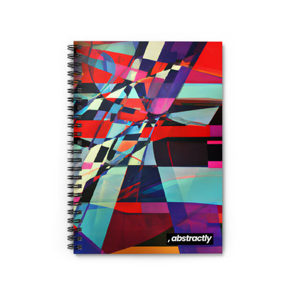 Fiona Breslin - Electric Force, Abstractly - Spiral Notebook