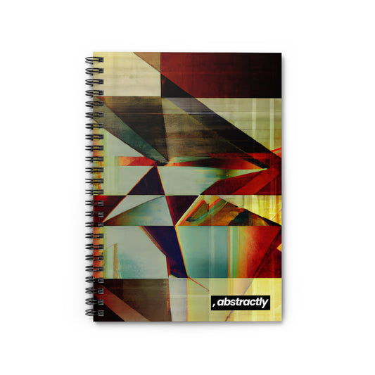 Eugene Bronson - Tension Force, Abstractly - Spiral Notebook