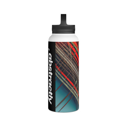 Vivian Bernstein - Air Resistance Force, Abstractly - Stainless Steel Water Bottle