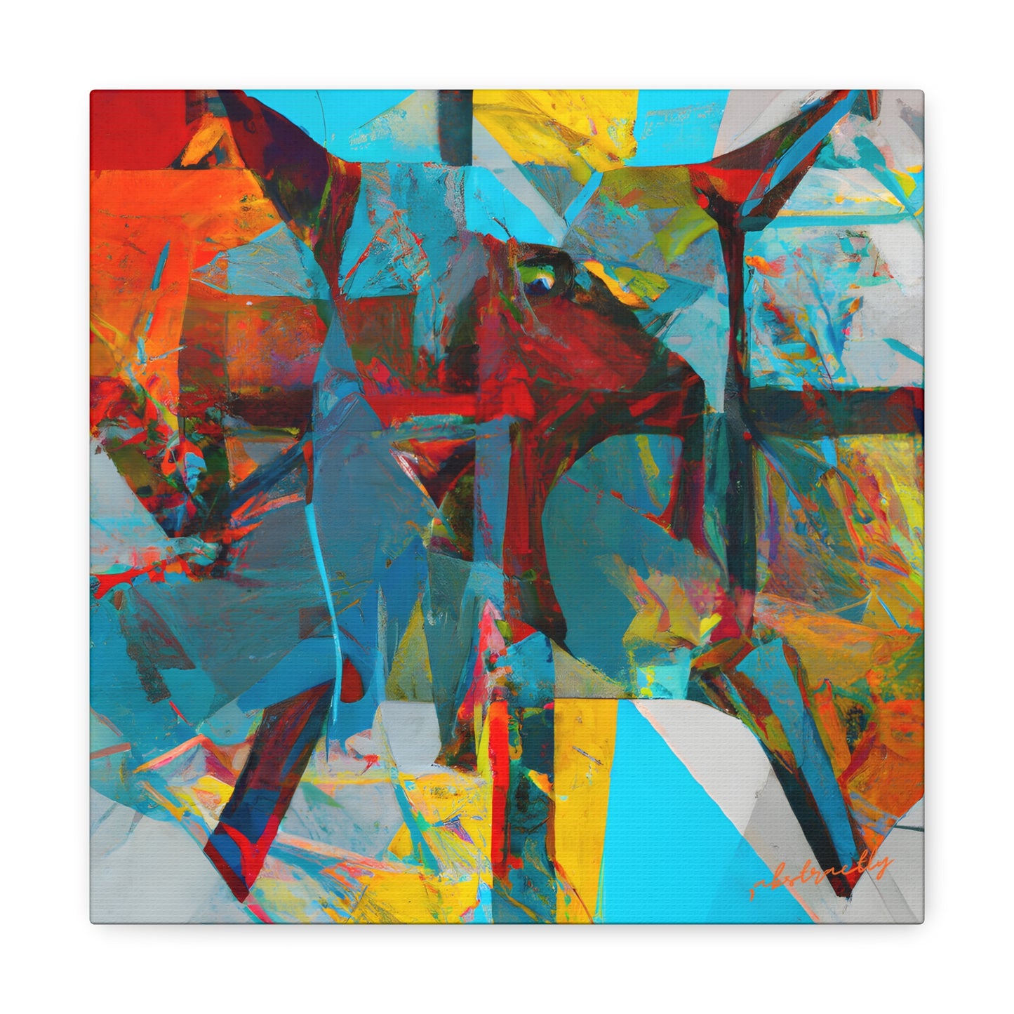 Roy Rosenberg - Strong Force, Abstractly - Canvas