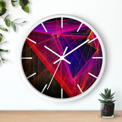 Lena Richmond - Magnetic Force, Abstractly - Wall Clock