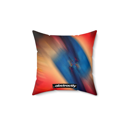 Randall Pritchard - Normal Force, Abstractly - Faux Suede Throw Pillow