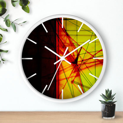 Leonard Sheffield - Magnetic Force, Abstractly - Wall Clock