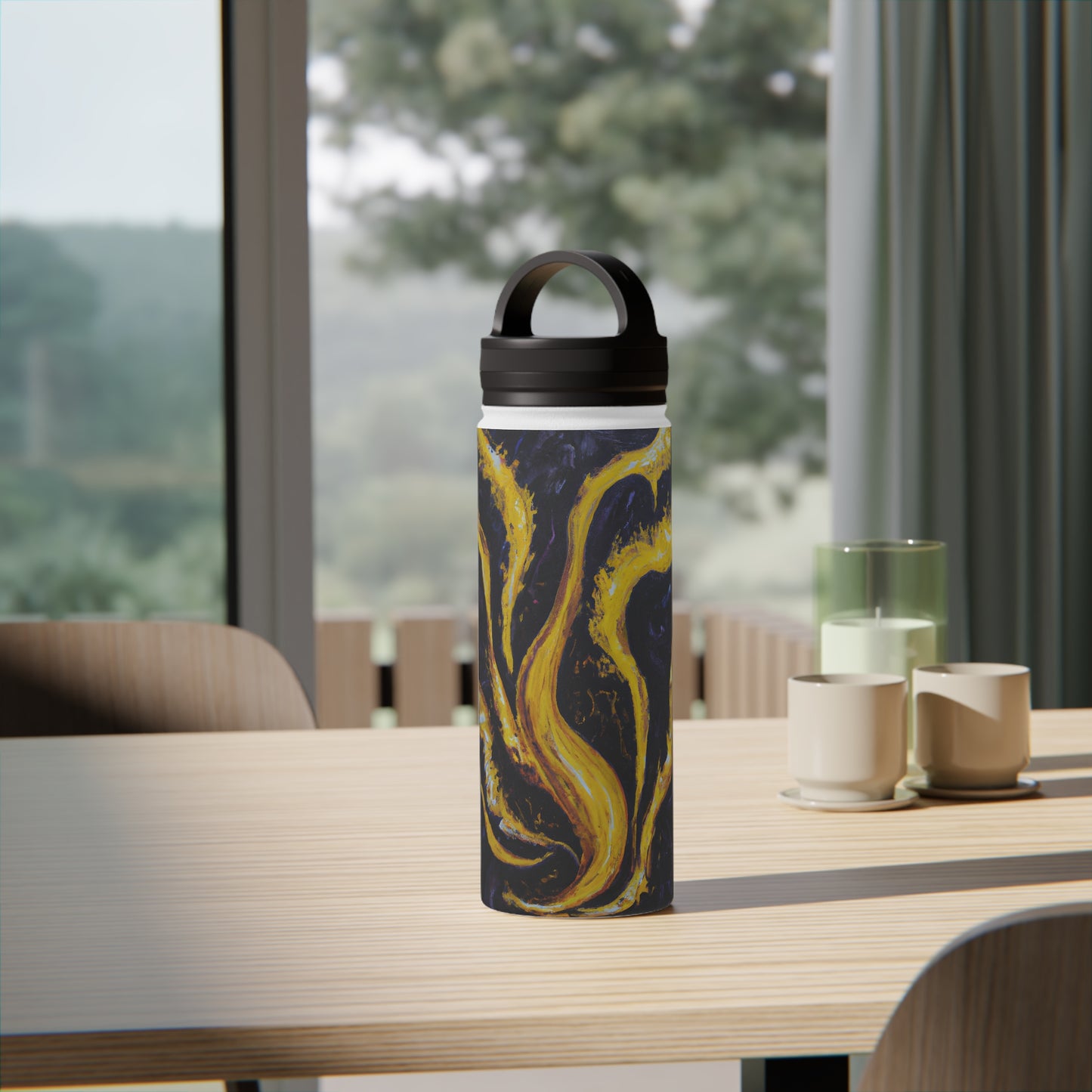 Vanadium Starlite - Chemistry, Abstractly - Stainless Steel Water Bottle