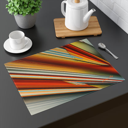 Melvin Strickland - Friction Force, Abstractly - Placemat