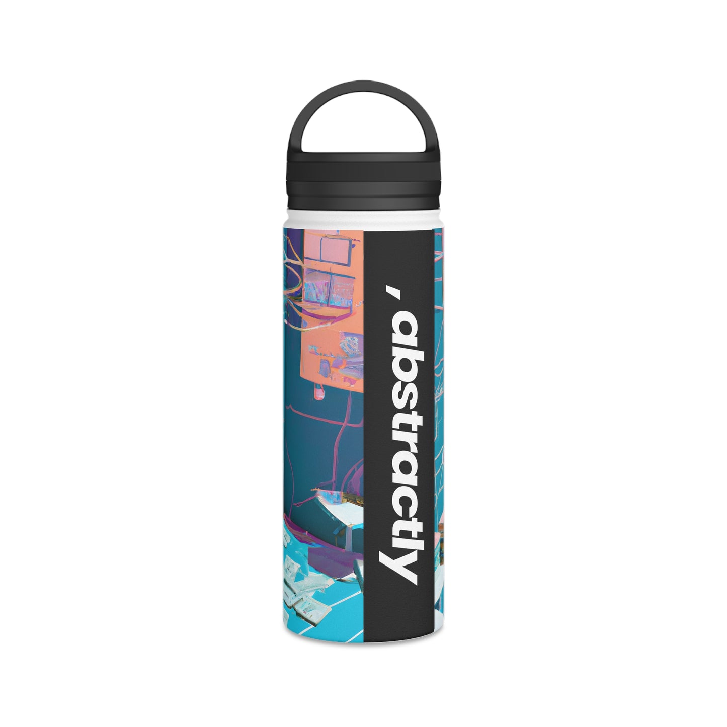 SilverPeak Finance - Cash Flow, Abstractly - Stainless Steel Water Bottle