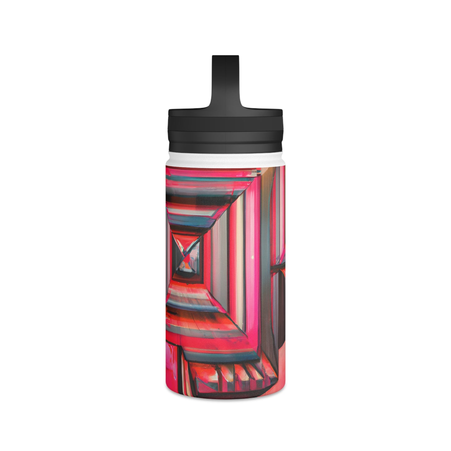 Leon Feldman - Magnetic Force, Abstractly - Stainless Steel Water Bottle