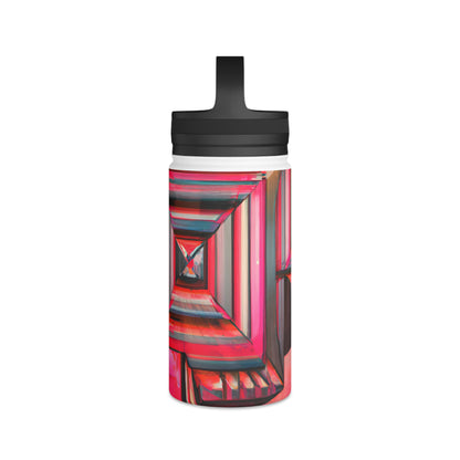 Leon Feldman - Magnetic Force, Abstractly - Stainless Steel Water Bottle