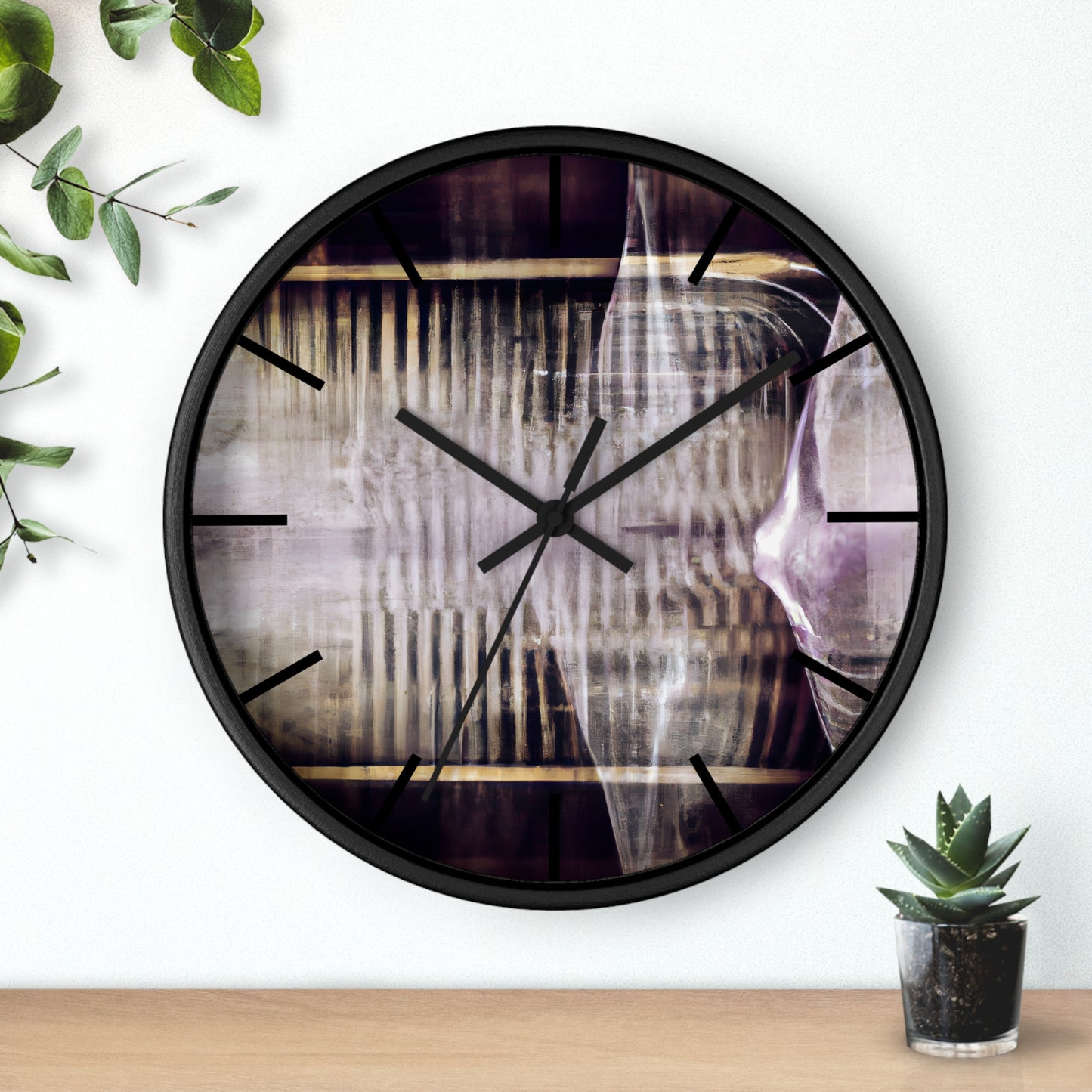 Arthur Hartmann - Friction Force, Abstractly - Wall Clock