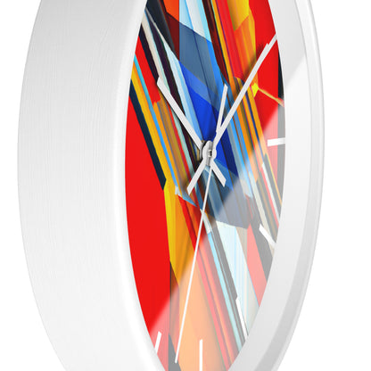 Joshua Fiedler - Air Resistance Force, Abstractly - Wall Clock