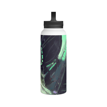 CrestPeak Solutions - Dividends, Abstractly - Stainless Steel Water Bottle