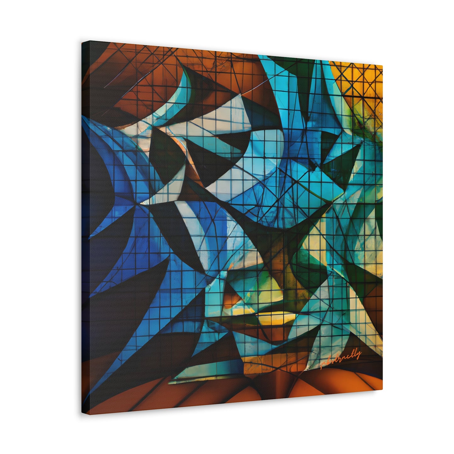 Janet Riggs - Applied Force, Abstractly - Canvas