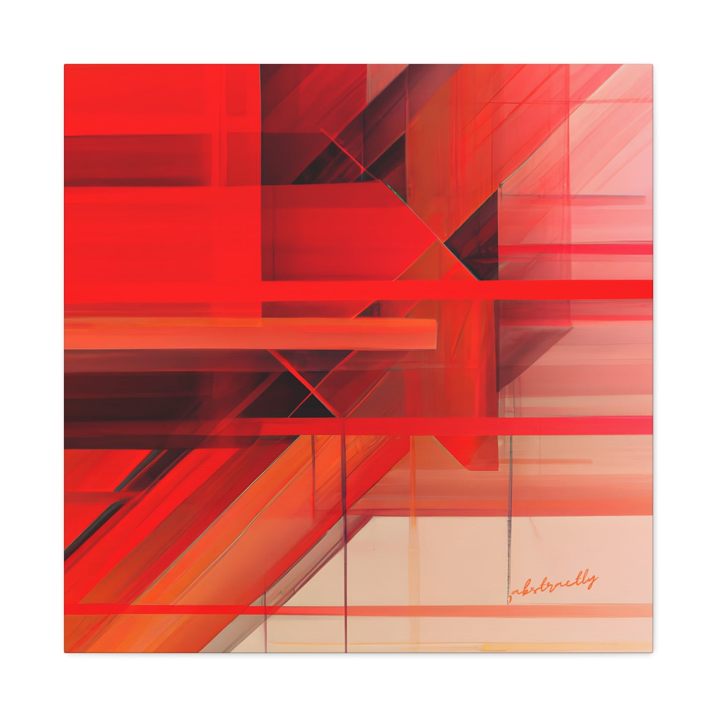 Elaine Stryker - Electric Force, Abstractly - Canvas